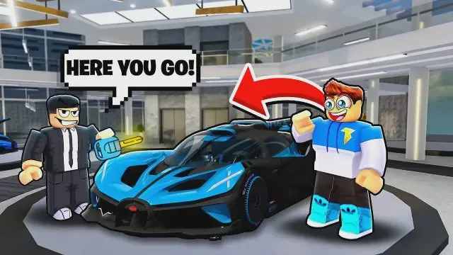 Bugatti Bolide in Dealership Tycoon ποΈ Cars